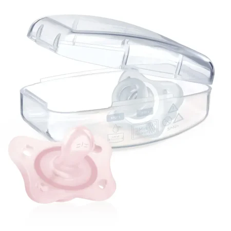 Chicco Пустышка сил. PHYSIOFORMA MINI SOFT /цвет pink, 0-2 мес, 2 шт 00073289110000