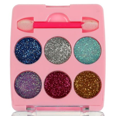 Милая Леди Блестящие тени для век, 6 оттенков