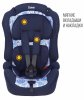 Zlatek Автокресло ZL513 lux этно (9-36 кг) / цвет синий + принт