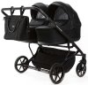 Adamex Коляска для двойни 2 в 1 Leo Duo / цвет черный