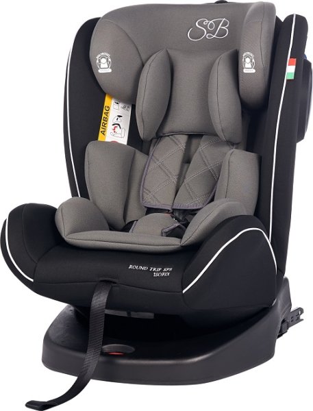 Sweet Baby Автокресло  Round Trip SPS Isofix  /группа 0-1-2-3 /0-36 кг./ цвет Grey / Black