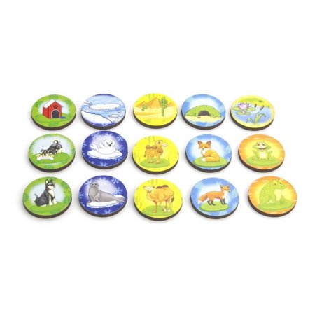 WoodLand Toys Сортер Барабан "Кто где живёт"