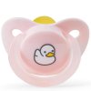 Happy Baby Пустышка латексная ортодонтическая 0+ / цвет duck (розовый)