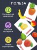 IQ-ZABIAKA Обучающий набор по методике Г. Домана "Фрукты": 10 карточек + 10 фруктов, МИКС 4096683