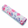 Aden&Anais Пеленка из бамбука White label Watercolor garder-roses / цвет белый