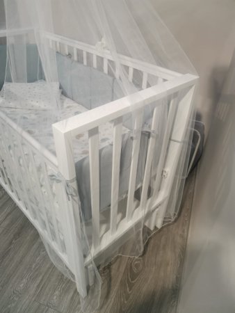 Bambini Moretti Кроватка "Элиза" / цвет белый матовый