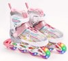 Amarobaby Ролики раздвижные Unicorn, размер 30-33