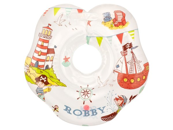 ROXY-KIDS Надувной круг на шею для купания малышей Robby