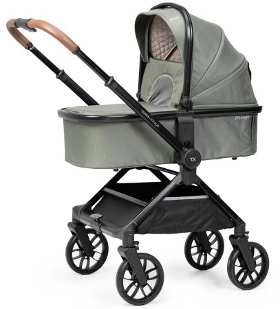 (Т) Коляска 2в1 Bambini Moretti Mirage  (Olive)