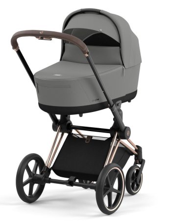 Коляска 2в1 Priam IV Rosegold+сп.блок CYBEX (Mirage Grey)