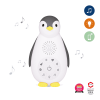 Zazu Ночник-колонка Пингвинeнок Зои + проигрыватель / цвет белый, черный