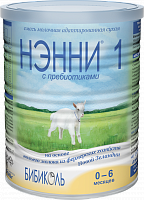 Сухая молочная смесь Нэнни 1 с пребиотиками / 400 г					