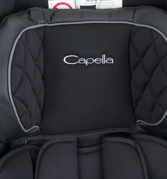 КАПЕЛЛА Автокресло ISOFIX, 0-18 кг / цвет черный