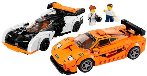 Lego Конструктор Speed Champions "McLaren Solus GT и McLaren F1 LM"