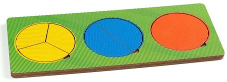 Рамки-вкладыши Никитина «3 круга простые»