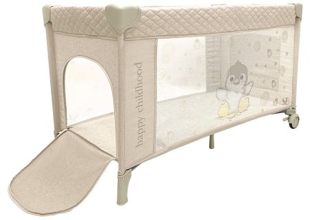 Sweet Baby Кровать-манеж Lollo Beige Penguin