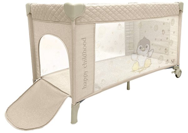 Sweet Baby Кровать-манеж Lollo Beige Penguin