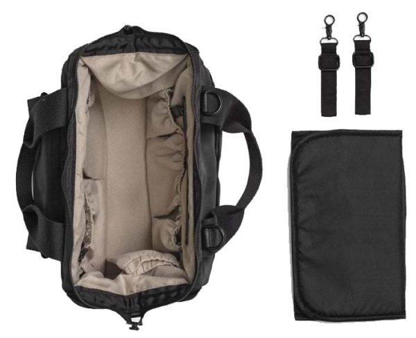 Elodie Сумка для коляски Changing Bag Wide Frame Black
