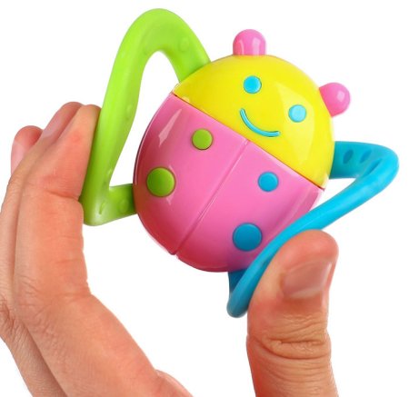 Крошка Я Погремушка-прорезыватель «Бабочка»