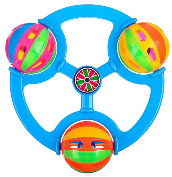 Крошка Я Погремушка «Яркие шары»