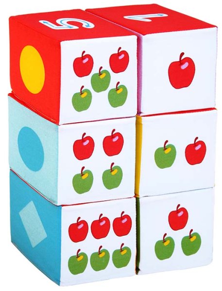 Мякиши Кубики "Три Кота" Математика