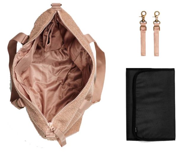 Elodie Сумка для коляски Soft Shell Pink Bouclе