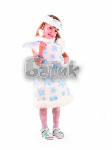 Карнавальный костюм "Снежинка" / возраст на 5-6 лет / рост 116 см