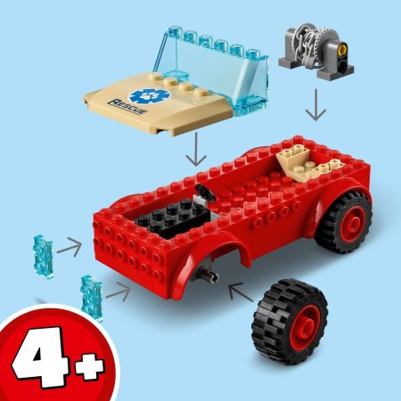LEGO City Конструктор "Спасательный внедорожник для зверей"