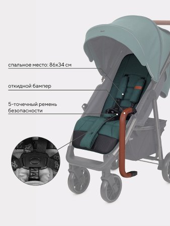 Rant Прогулочная коляска Vega 2023 / цвет Black (черный)