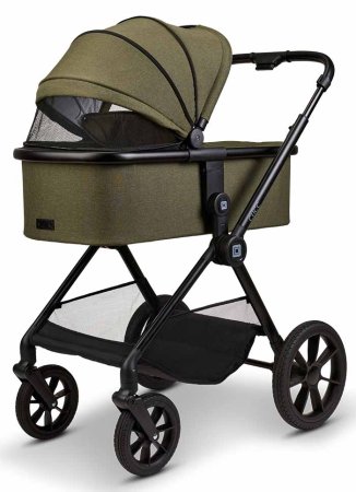 Moon Коляска 2 в 1 Clicc / цвет moss green melange 2024 (зеленый)