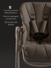 Стульчик для кормления Amarobaby, Gourmet (коричневый)