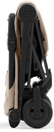 Cybex Прогулочная коляска Coya Matt Black / цвет Cozy Beige (бежевый)
