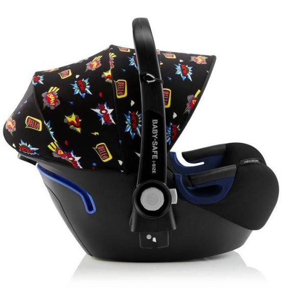 Britax Roemer Детское автокресло Baby-Safe2 i-size / группа 0/I / цвет черный с картинками / Comic Fun Highline