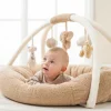 Коврик детский игровой круглый Nattou (Наттоу) TEDDY с арками 