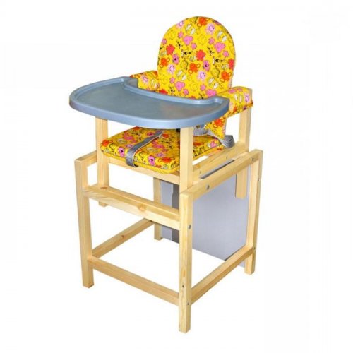 Стол-стул для кормления "СТД 07" (желтый)