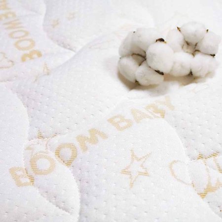 Boom Baby Матрас New Baby "Sleep" 119*60, стёганый трикотаж "BB"
