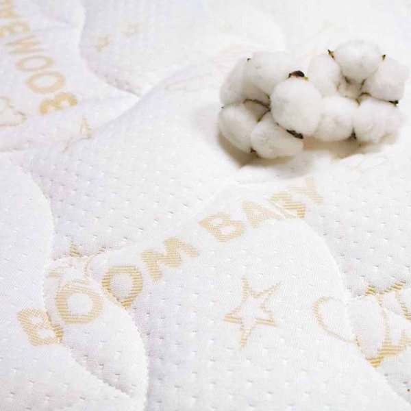 Boom Baby Матрас New Baby "Sleep" 119*60, стёганый трикотаж "BB"