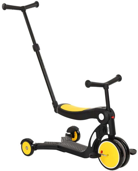 Pituso Самокат трехколесный 5 в 1 HD-200B / цвет Yellow (желтый)