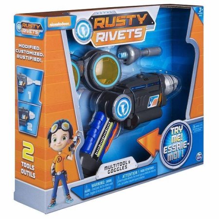 игрушка Игрушка Rusty Rivets супер инструмент и очки Расти