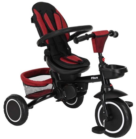 Pituso Трехколесный велосипед Elite Plus / цвет Red Maroon (темно-красный)