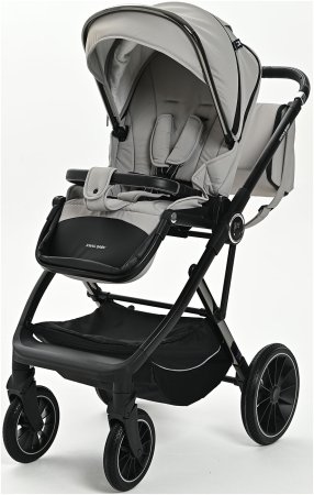 Ining Baby Коляска 2 в 1 KR350 / цвет light grey (светло-серый)