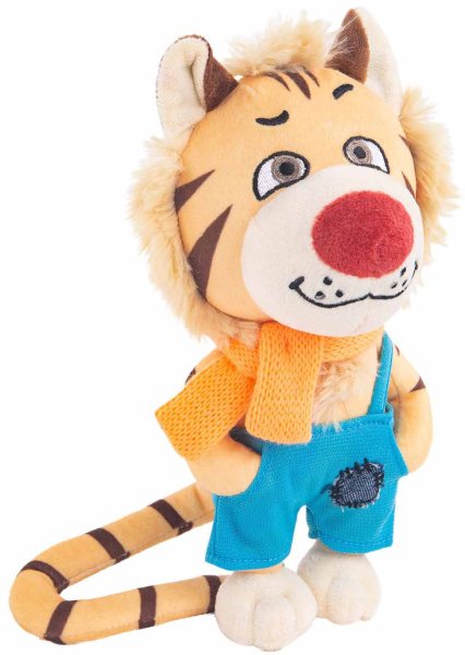 Gulliver Мягкая игрушка Тигренок Дерзкий, 20 см