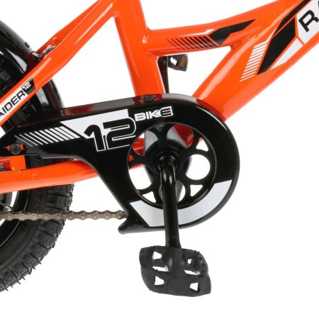 Raider 283725 Велосипед детский 12" / цвет оранжево-черный