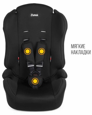 Zlatek Автокресло Atlantic basic ZL513 (9-36 кг) / цвет муссон