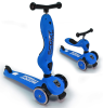 Трехколесный самокат с сиденьем Scoot&Ride HighwayKick (2в 1) синий