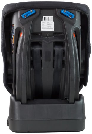 Farfello Автокресло детское GE-B велюр, цвет / темно-серый+черный (dark grey+black)