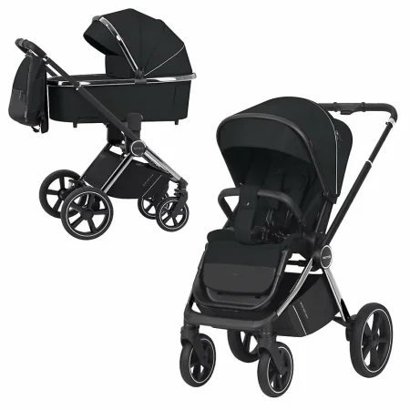 Коляска CARRELLO Ultimo 2в1 CRL-6520 CHROME (Sable Black)