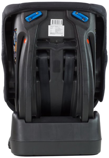 Farfello Автокресло детское GE-B велюр, цвет / темно-серый+черный (dark grey+black)