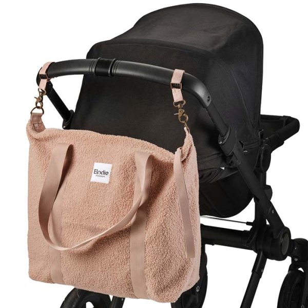 Elodie Сумка для коляски Soft Shell Pink Bouclе