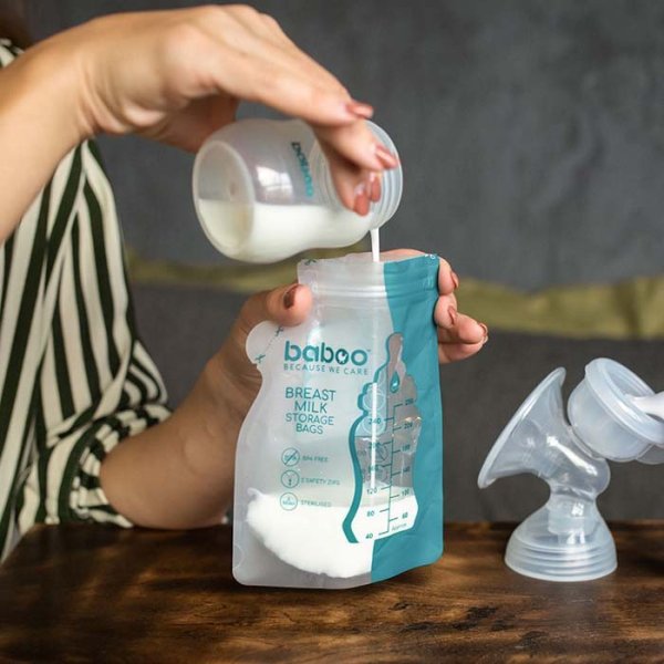 Baboo Пакеты для хранения грудного молока, 25 штук